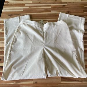 Corduroy White Work Pants